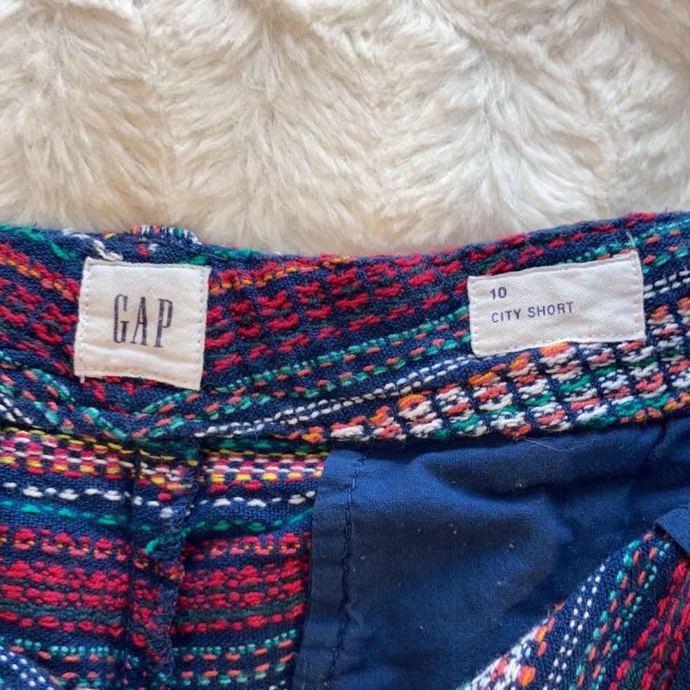 Gap Multi Color City Shorts View 5